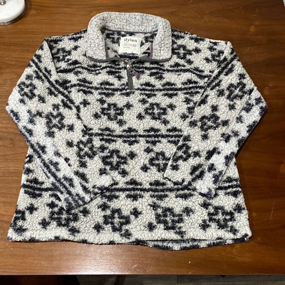 quarter zip sherpa